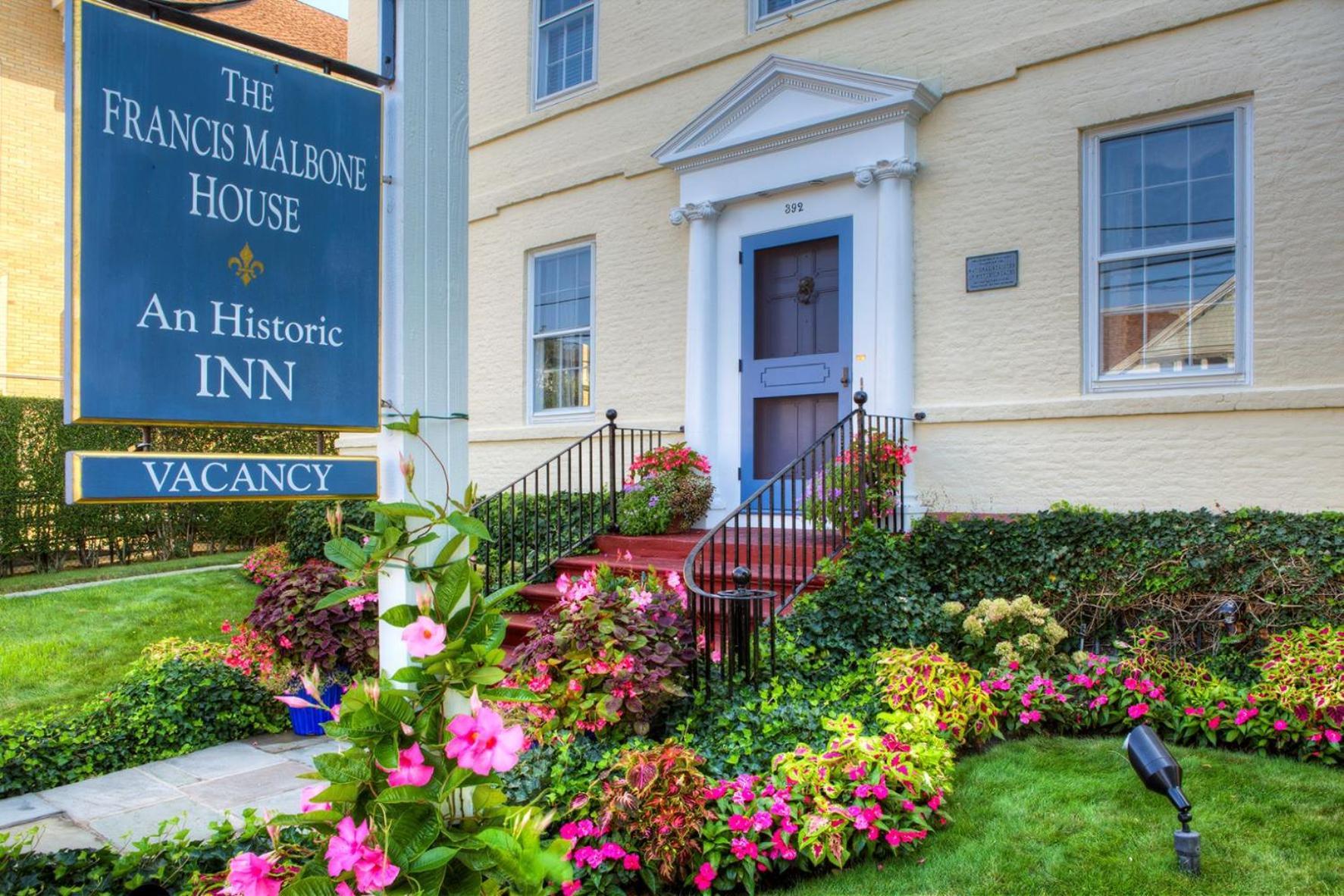 Francis Malbone House Bed and Breakfast Newport Tower Eksteriør billede